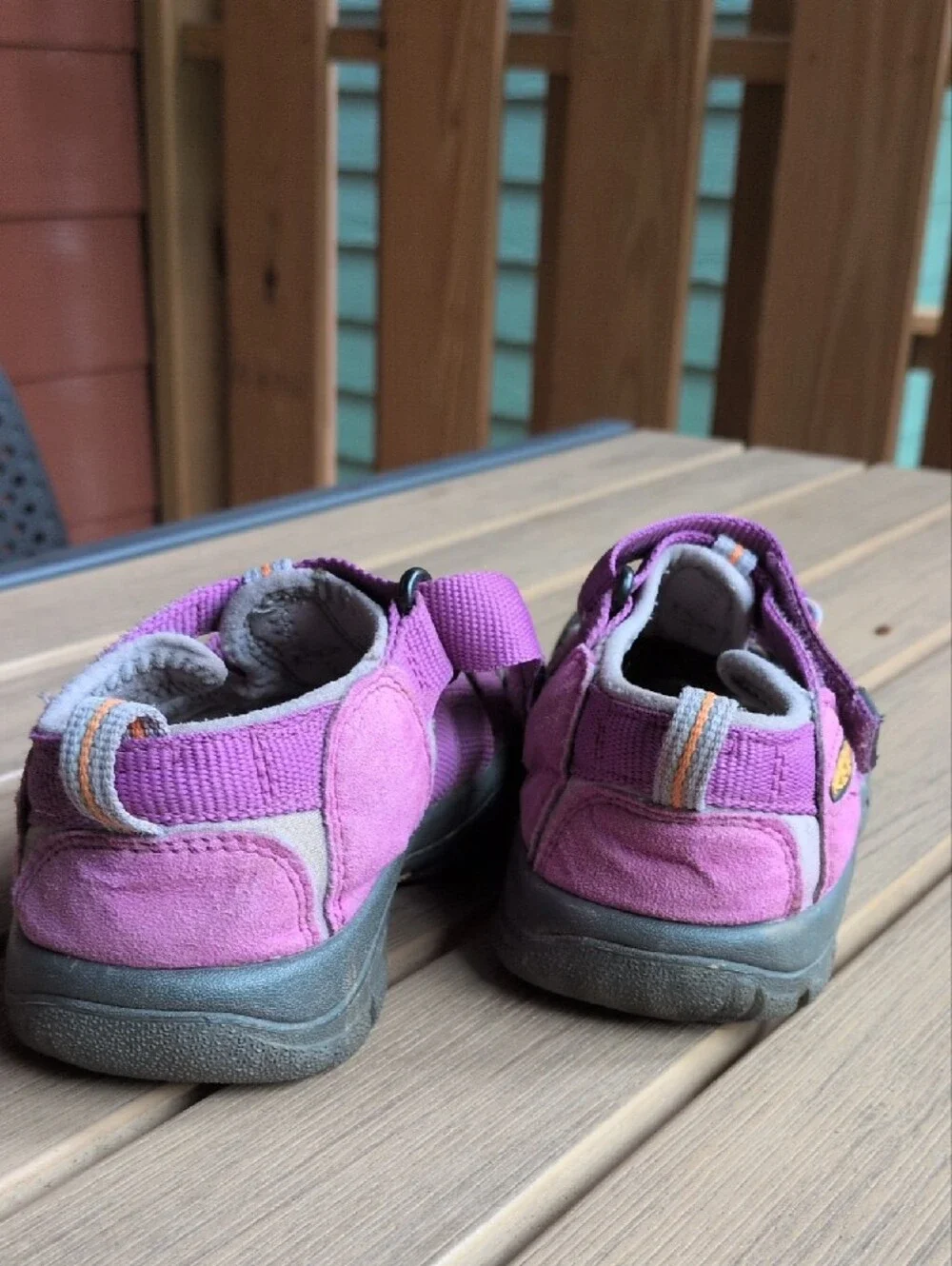Keen Kids Purple Grey Closed-Toe Adventure Sandals